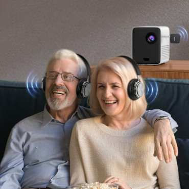 Sändare Bluetooth-ljudmottagare 5.2 TX RX Mini Jack USB-C RCA - Svart