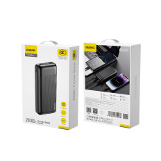POWERBANK K18 PRO 20000MAH USB-A / USB-C / Micro USB - juoda