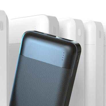 PowerBank K18 Pro 20000MAH USB-A / USB-C / MICRO USB - melns