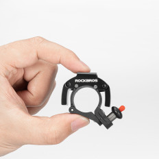 C-shaped bike - black