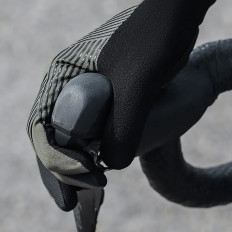 Guantes de bicicleta de amortiguación Tamaño L - Green-Black