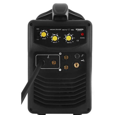 Svejsesvelder svejsning MIGOMAT TIG MIG / MAG MMA 250A IGBT Stamos Germany + 5 kg wire