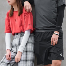 Fényvédő kerékpár kerékpár UPF50 + 3 szűrővel - fekete