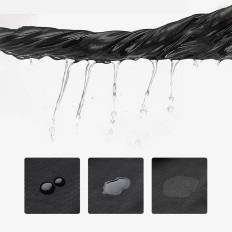 Boné de bicicleta com casos para óculos - preto