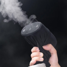 Capuchon de vélo avec étuis pour lunettes - Noir