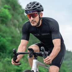 Fietstap fietsen met piek - zwart