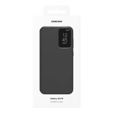 Samsung Smart View Case Wallet for Samsung Galaxy S24 Fe - Svart