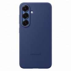 Samsung Silicone Case Case Samsung Silicone Case voor Samsung Galaxy S25 - Blauw