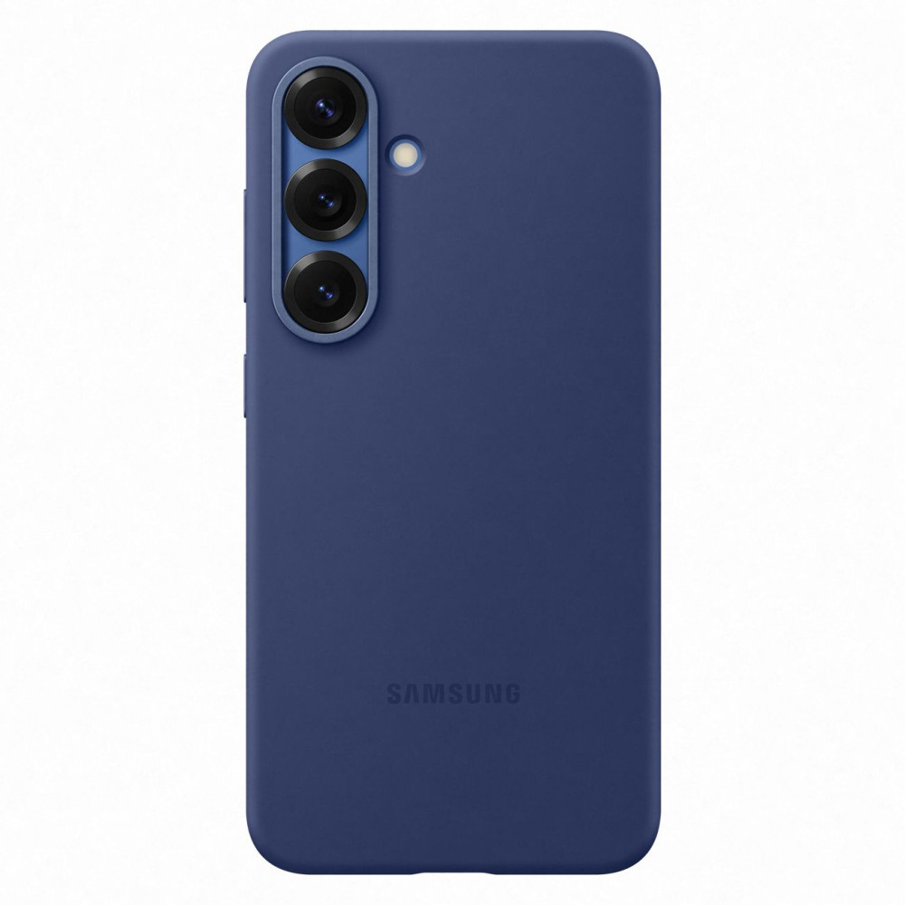 Samsung Silicone Case Case Samsung Silicone Case voor Samsung Galaxy S25 - Blauw