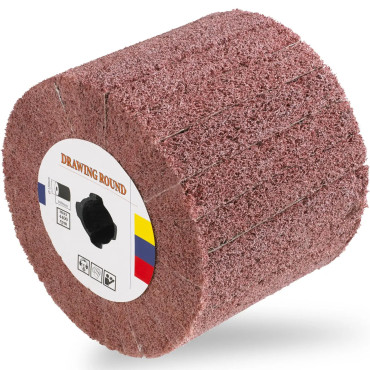 Scrollende as nylon slijpen...