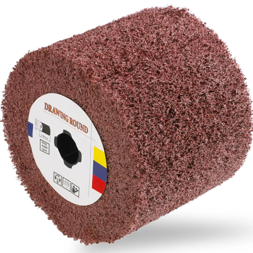 Ritināšanas vārpstas neilona slīpēšana 120 x 100 mm M19 graudi 60