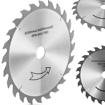 Ščit za krožno žago za rezanje lesa 250/30 mm