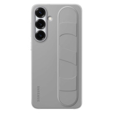 Estuche de empuñadura de pie Samsung con soporte de mango para Samsung Galaxy S25 + - Gray