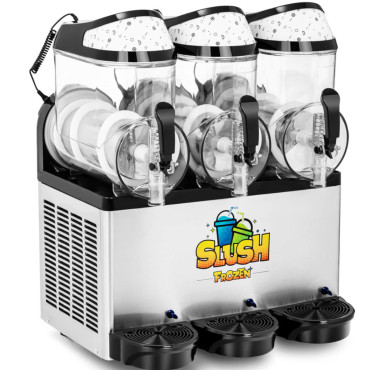 Graniter Drikke Maskin Slush Sorbet Smoothies Triple 800 W 3 x 10 L