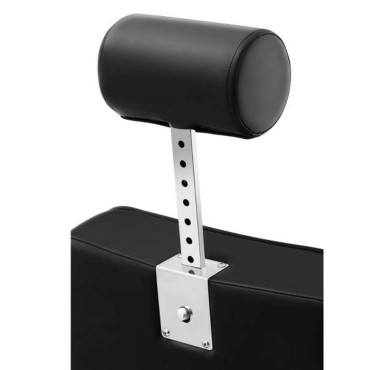 Profesionalni fotelj Barber Barber s Swivel FootStool Luxuria Physa Črna