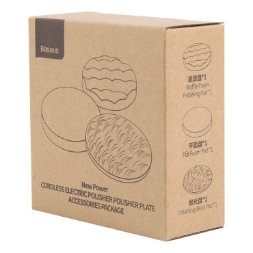 Sett med trådløs poleringsmaskin CRDLQ-B01 3 stk.