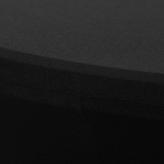 Sofá flexible en la mesa de hombro mié. 80 cm negro