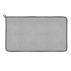 Dvielis, kas izgatavots no mikrošķiedras žāvēšanai mikrošķiedras 40x80cm pelēks