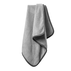 Dvielis, kas izgatavots no mikrošķiedras žāvēšanai mikrošķiedras 40x80cm pelēks