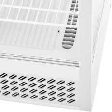 Sito espositivo smaltato 3 livelli 100 l - Bianco