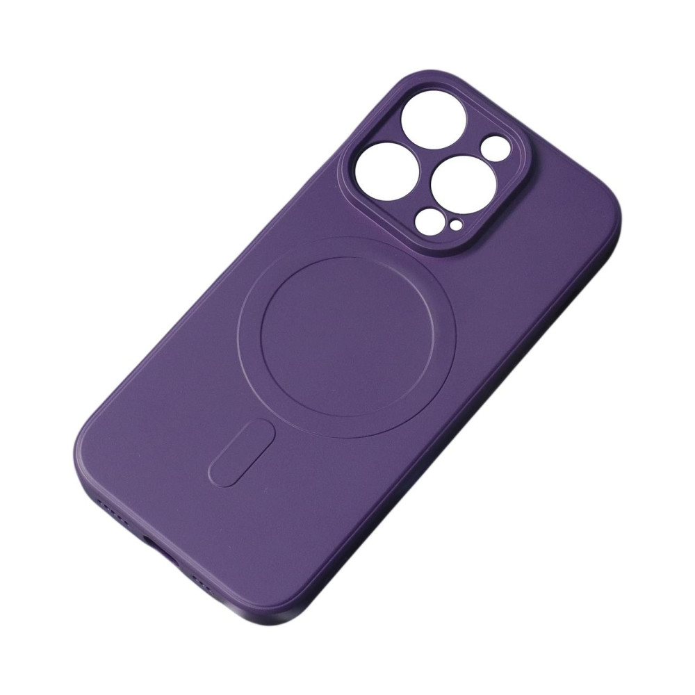 Silikoon MagSafe Case iPhone 15 Pro Silicone Case Purple
