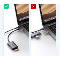 SD microSD MMC TF USB-C 5GB / SD kártyaolvasó