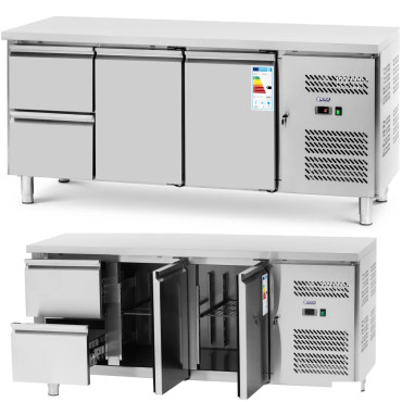 Refrigerated table with...