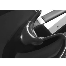 Surmatelas pour cuvette de baignoire lavabo coiffeur ANZIO Physa noir