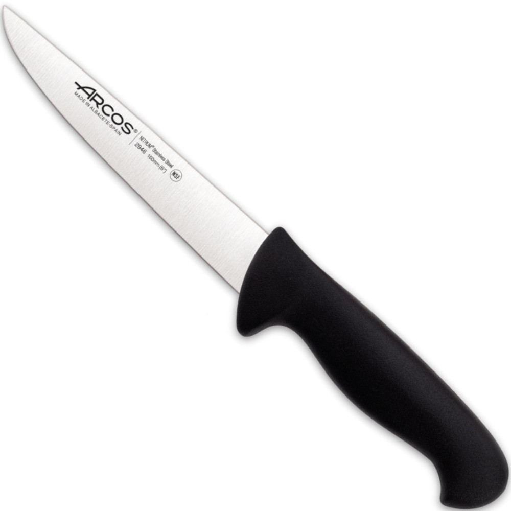 Knivkniv til kvartning af kødskæring. En serie på 2900 længde 160/306 mm