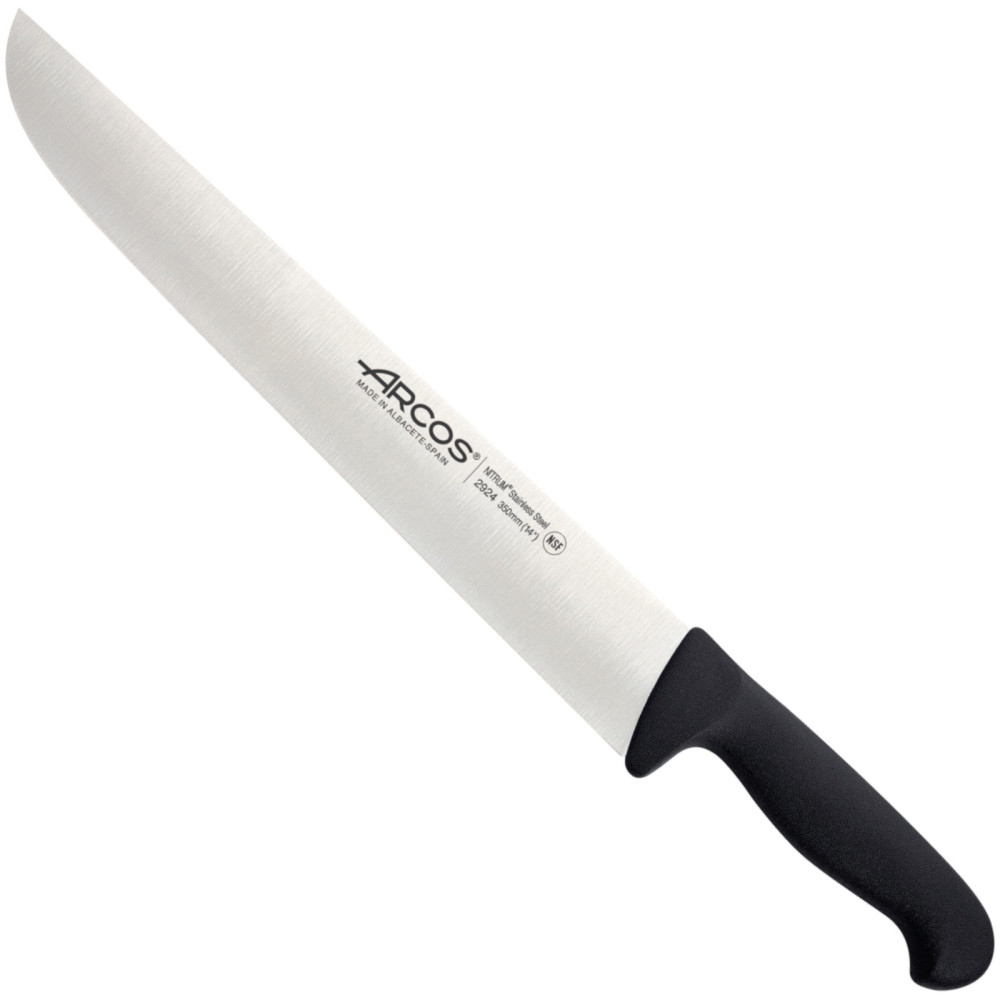 En kniv för att skära skärning av kött 2,300 längd 350/492 mm