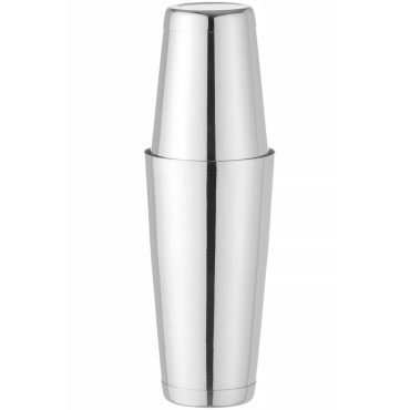 Boston Shaker 2 Μερική για ποτά κοκτέιλ κασσίτερος σε κασσίτερο 0,8 l - Silver