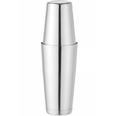 Boston Shaker 2 Parcial para bebidas Cocktails Lata em Estanho 0.8 L - Prata