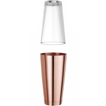 Boston Shaker για ποτά κοκτέιλ 0,8 l - χαλκός