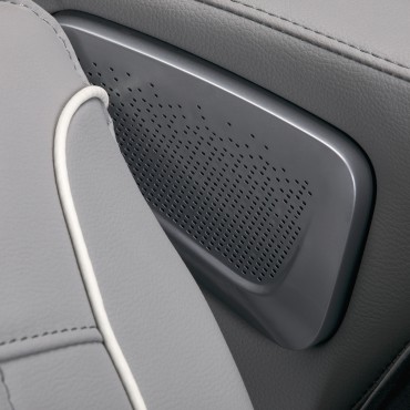 Cadeira de massagem Sakura Comfort Plus 806 cinza — close-up da superfície