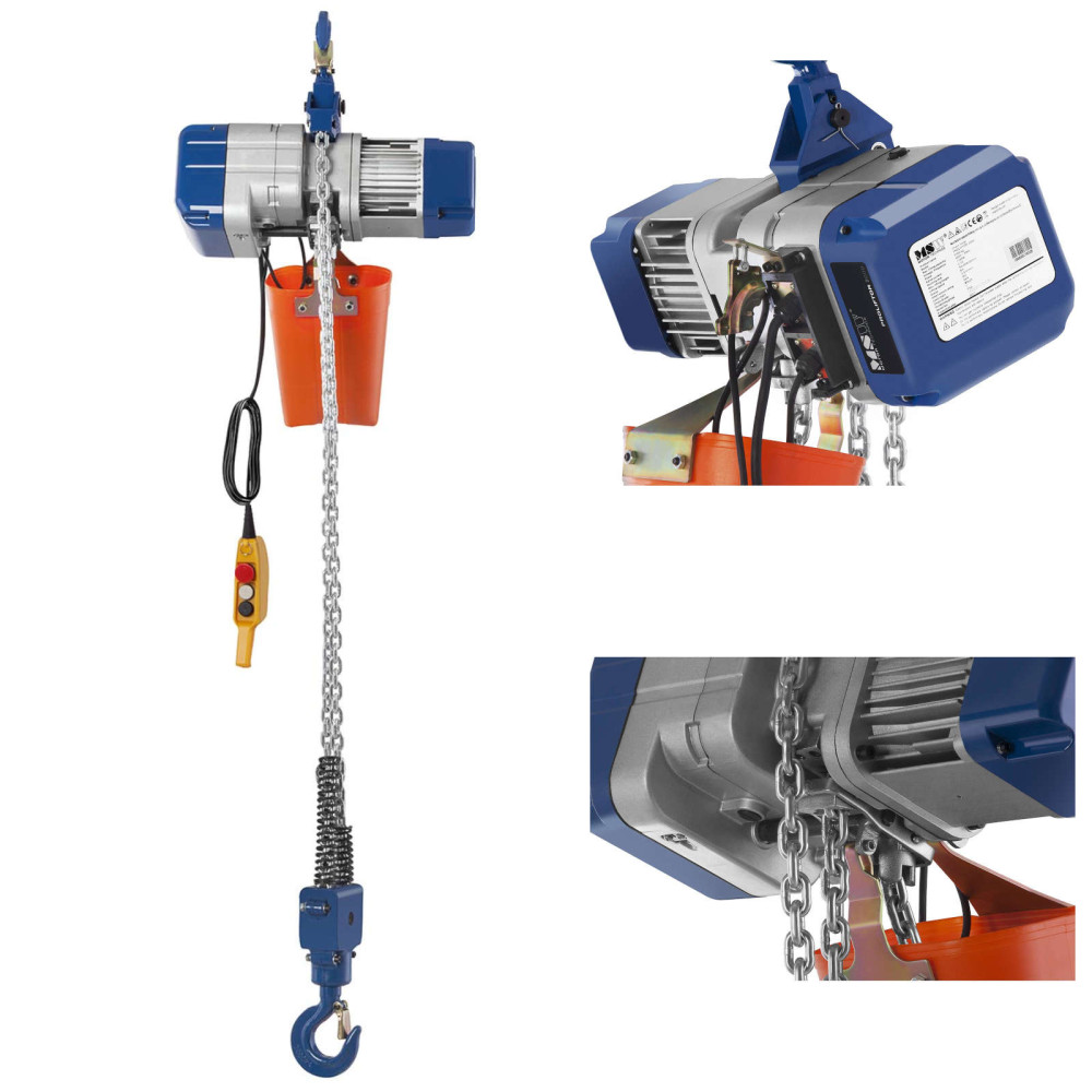 Treuil électrique à chaîne 2000kg 6m PROLIFTOR 2000 MSW