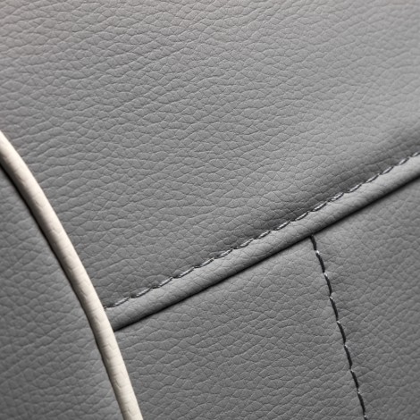 Sakura Comfort Plus 806 massage chair gray — close-up of the surface