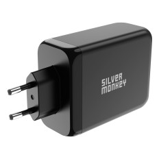 Roby Loader Gan 200W 3xUSB-C PD USB-A QC 3.0 nero
