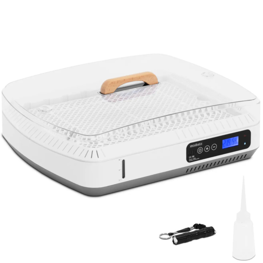 Incubadora klużer até 35 ovos automáticos com um sistema de umidificação e 80 W Owlos