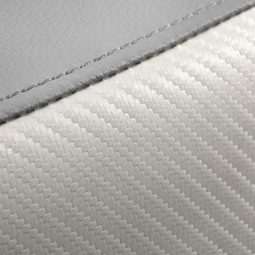 Sakura Comfort Plus 806 masažna stolica siva — detaljni prikaz površine