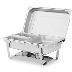 Aquecedor de feixe de bemar para pasta de pasta com gn 2 x 8l contêineres - 2 pcs definido.
