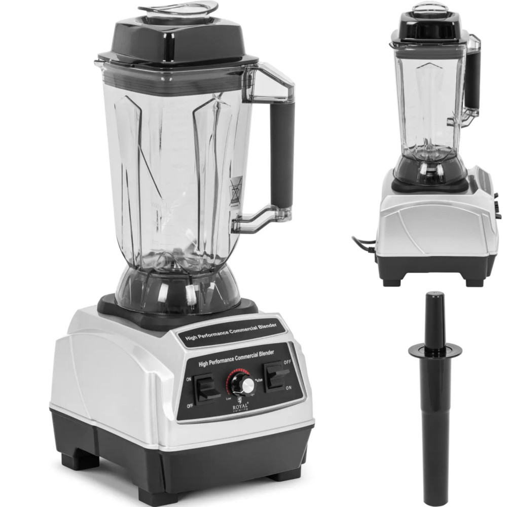 Kielich Blender med pulserande läge 2 L 24500 RPM 1500 W