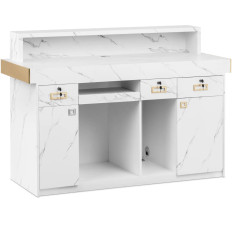 Vastuvõtt Vastuvõtt elutoa hotelli kontoris LED-valgustusega - Marble