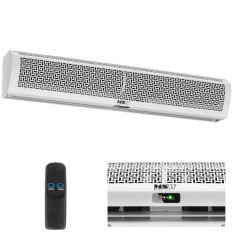 Letecký závěs stěnový elektrický ohřívač s dálkovým ovládáním 3030 m3 / h 170 w