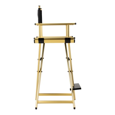 Sminkstol Aluminium Guld — sidosida