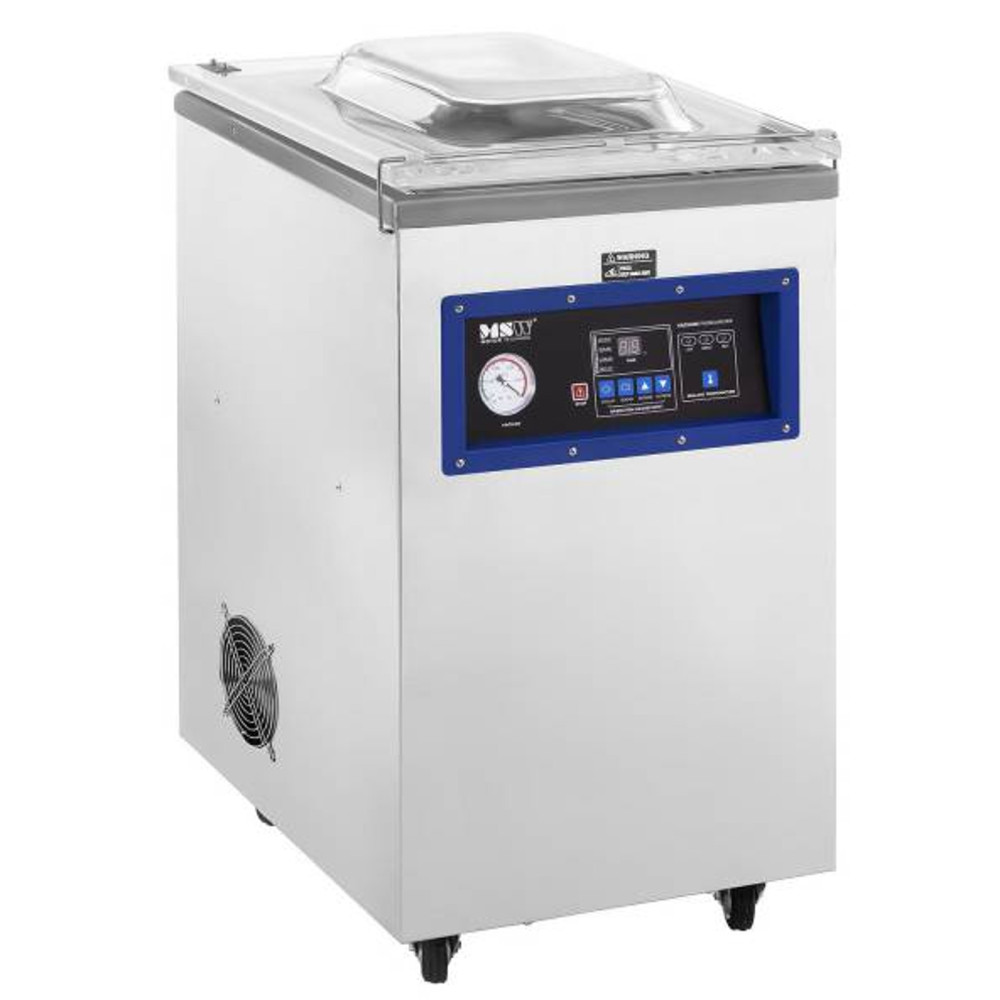 Pakavimo mašina Vakuuminis sandariklis maisto maišeliams 40 cm laisvos 900W MSW Vpm-900g