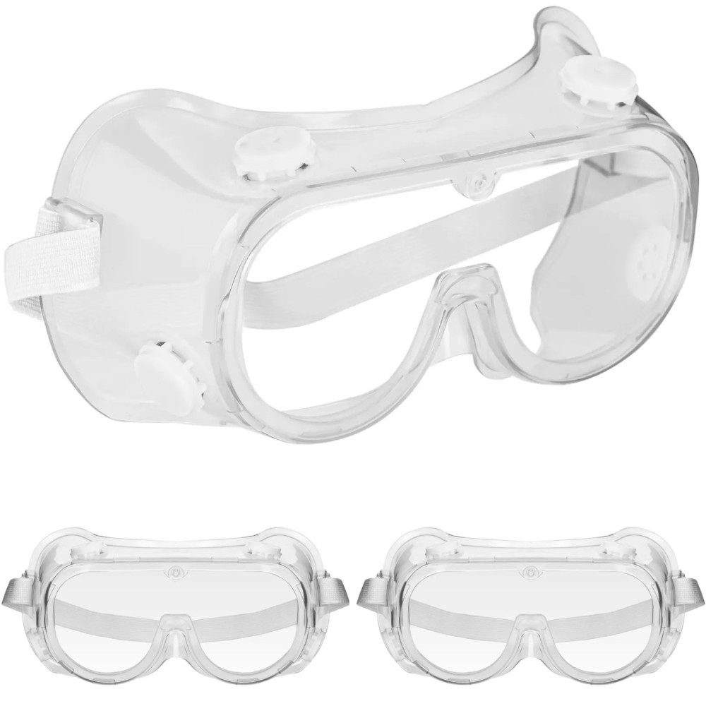 Goggles beskyttende sikkerhet Sikkerhetssikkerhet - 3 stk.