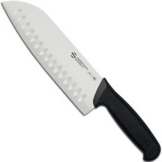 Faca de Santoku com esfera comprimento de helicóptero de areia de areia 200/340 mm