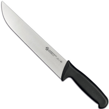 Un coltello da macellaio...
