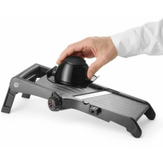 Japanische Mandoline zum Zerkleinern von Obstgemüse Hendi Samurai 0,5 - 9 mm