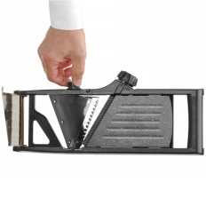 Japanische Mandoline zum Zerkleinern von Obstgemüse Hendi Samurai 0,5 - 9 mm